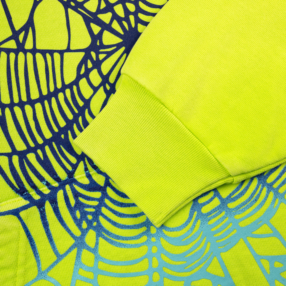 ACID GREEN OG WEB V2 GRADIENT HOODIE