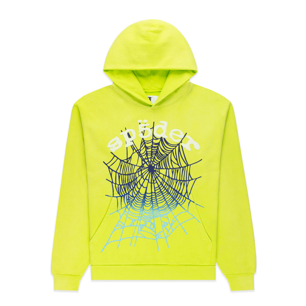 ACID GREEN OG WEB V2 GRADIENT HOODIE