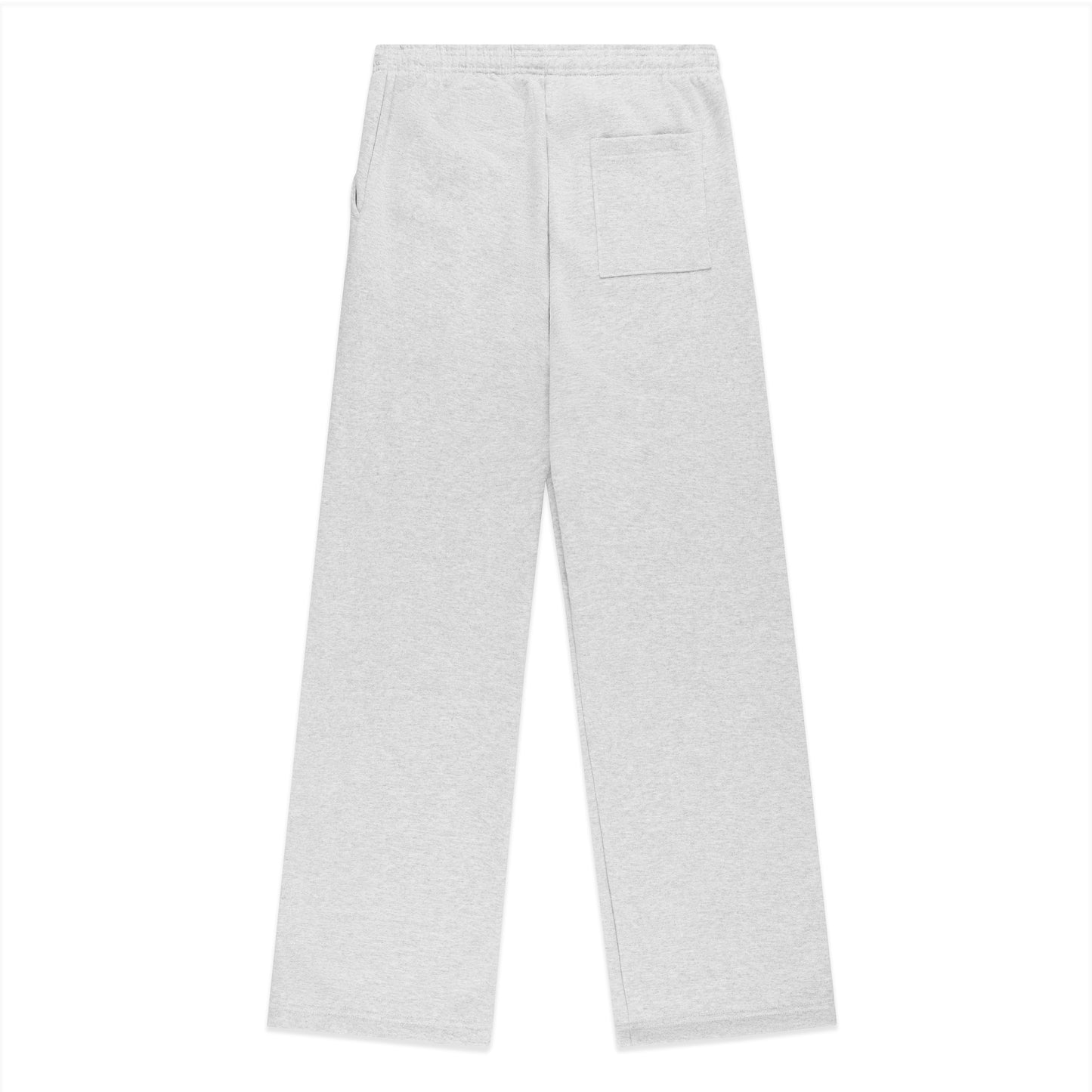 HEATHER GREY ATLANTA WIDE LEG SWEATPANT