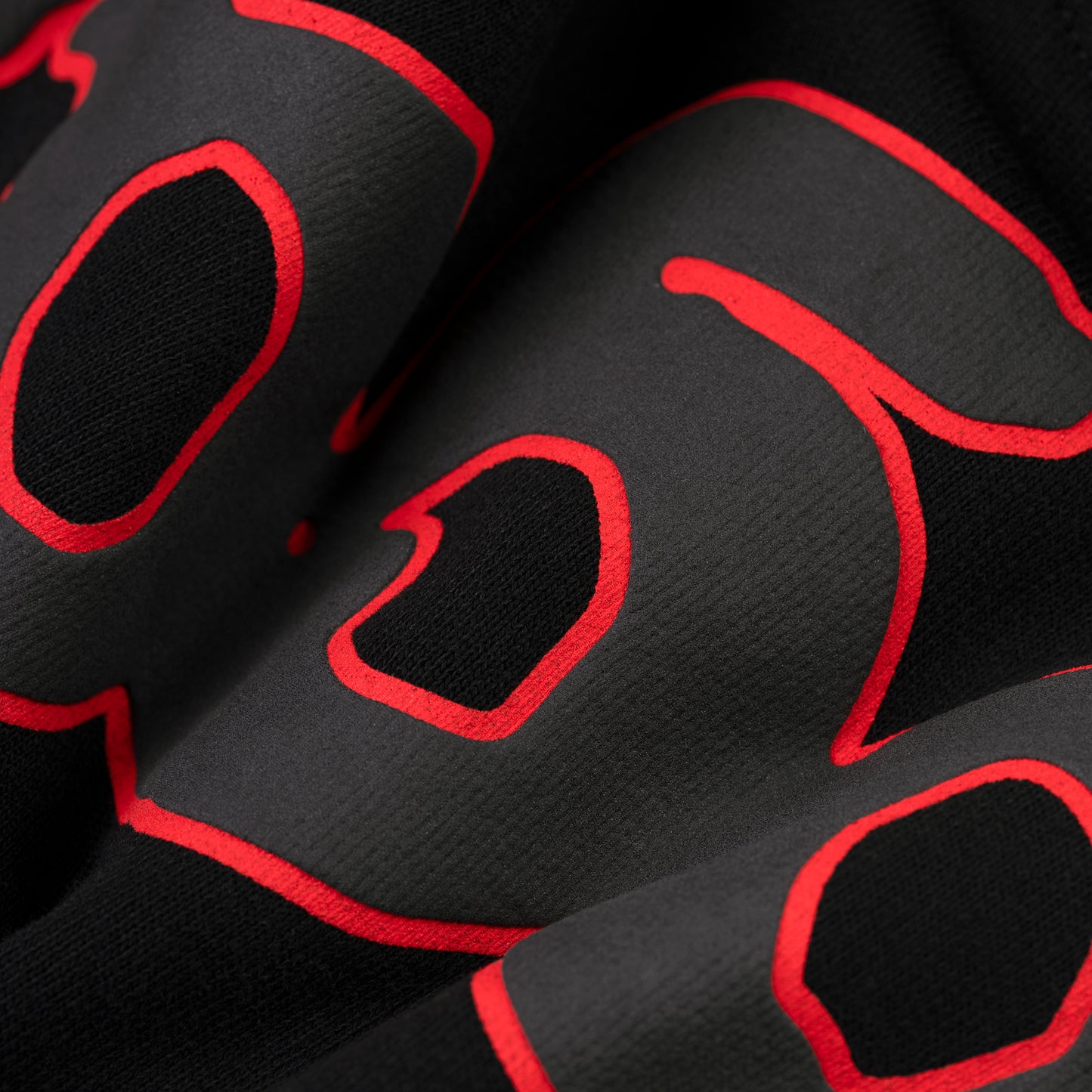 BLACK BELUGA OUTLINE HOODIE