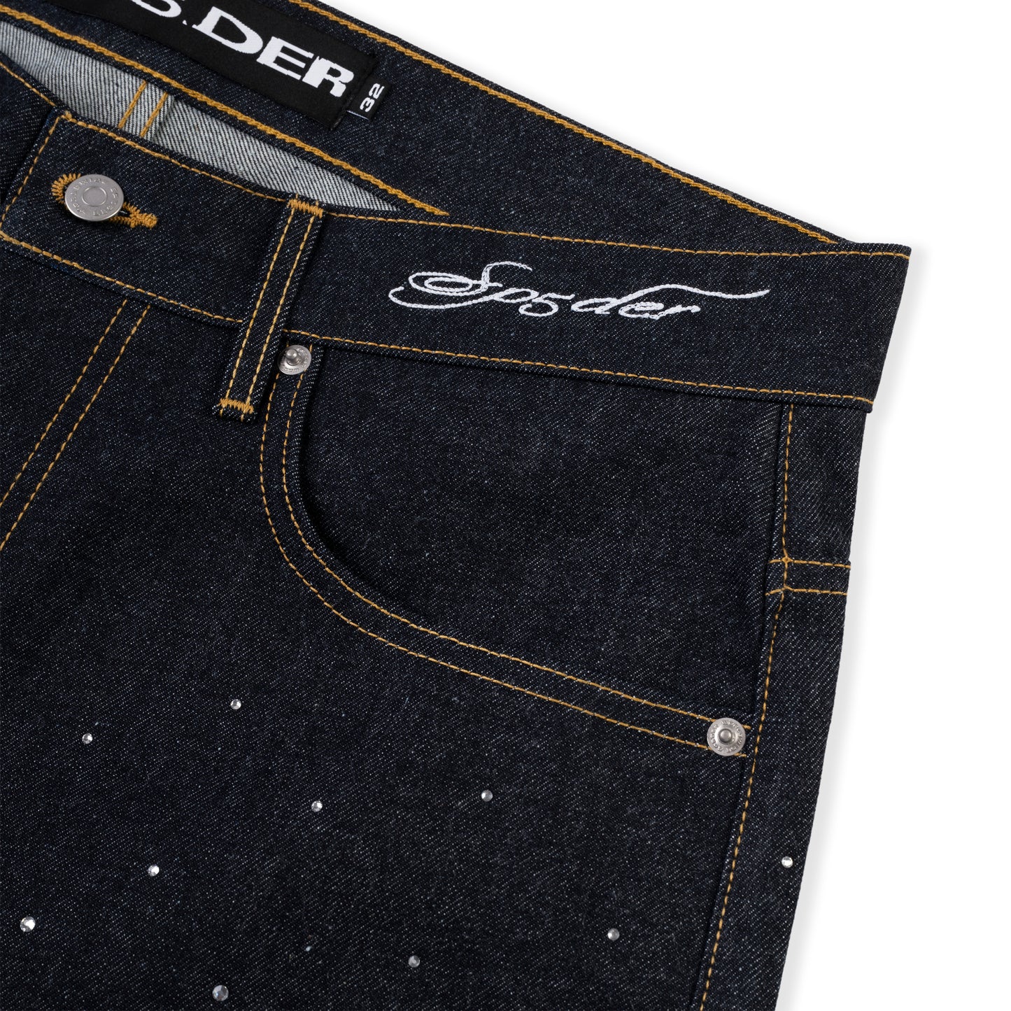 INDIGO STAR DUST DENIM SHORT