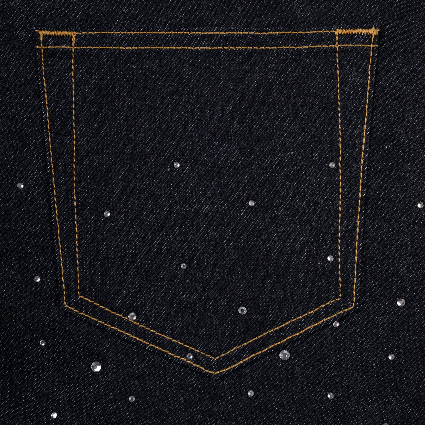 INDIGO STAR DUST DENIM SHORT