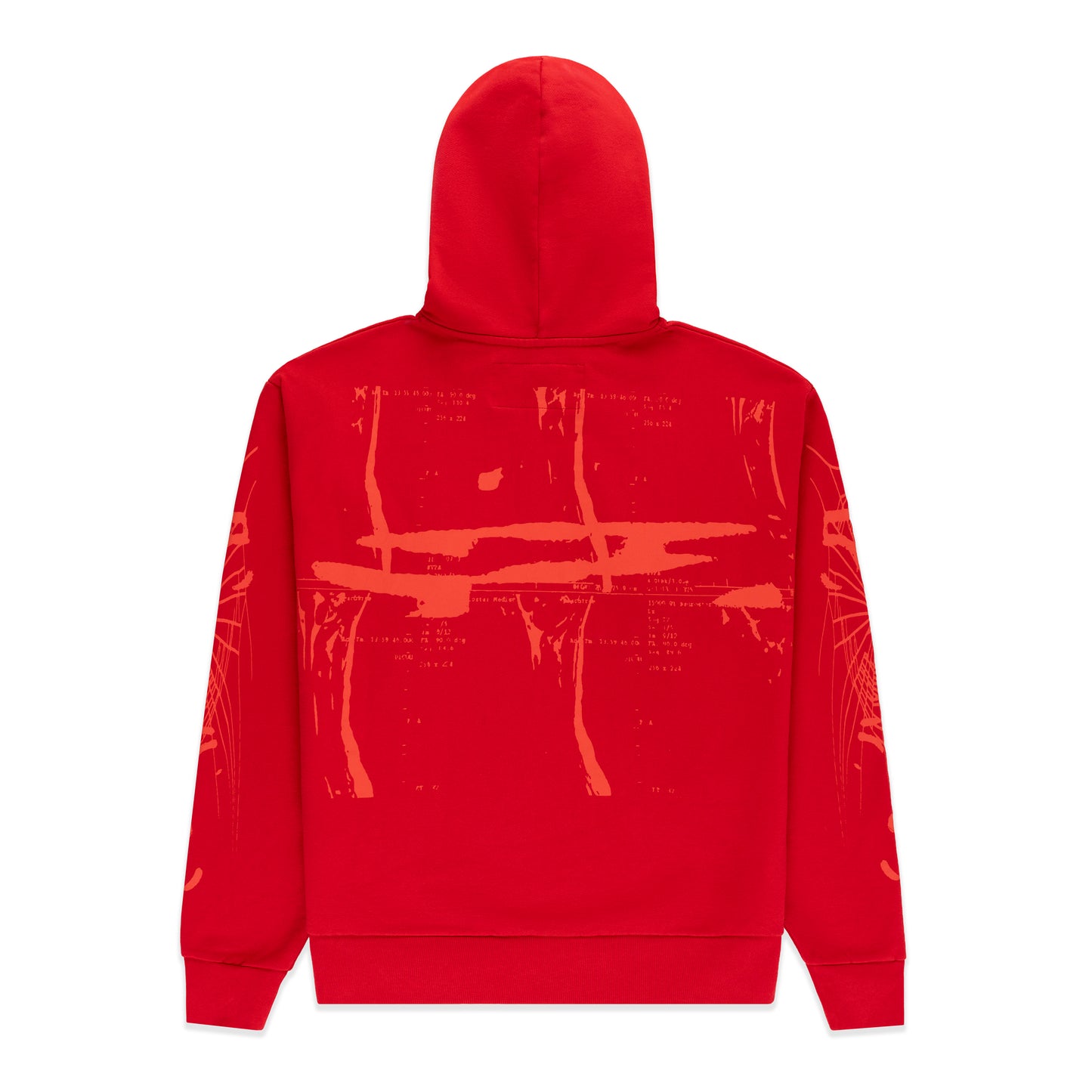 RED X-RAY HOODIE