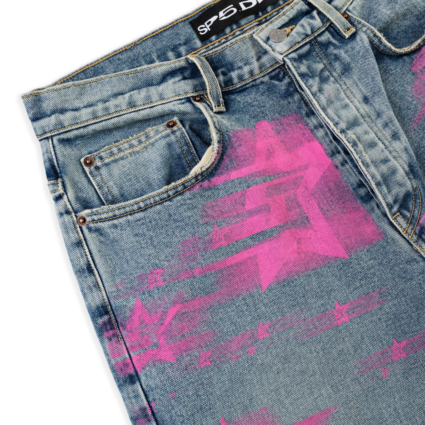 INDIGO 5 STAR BLUR DENIM