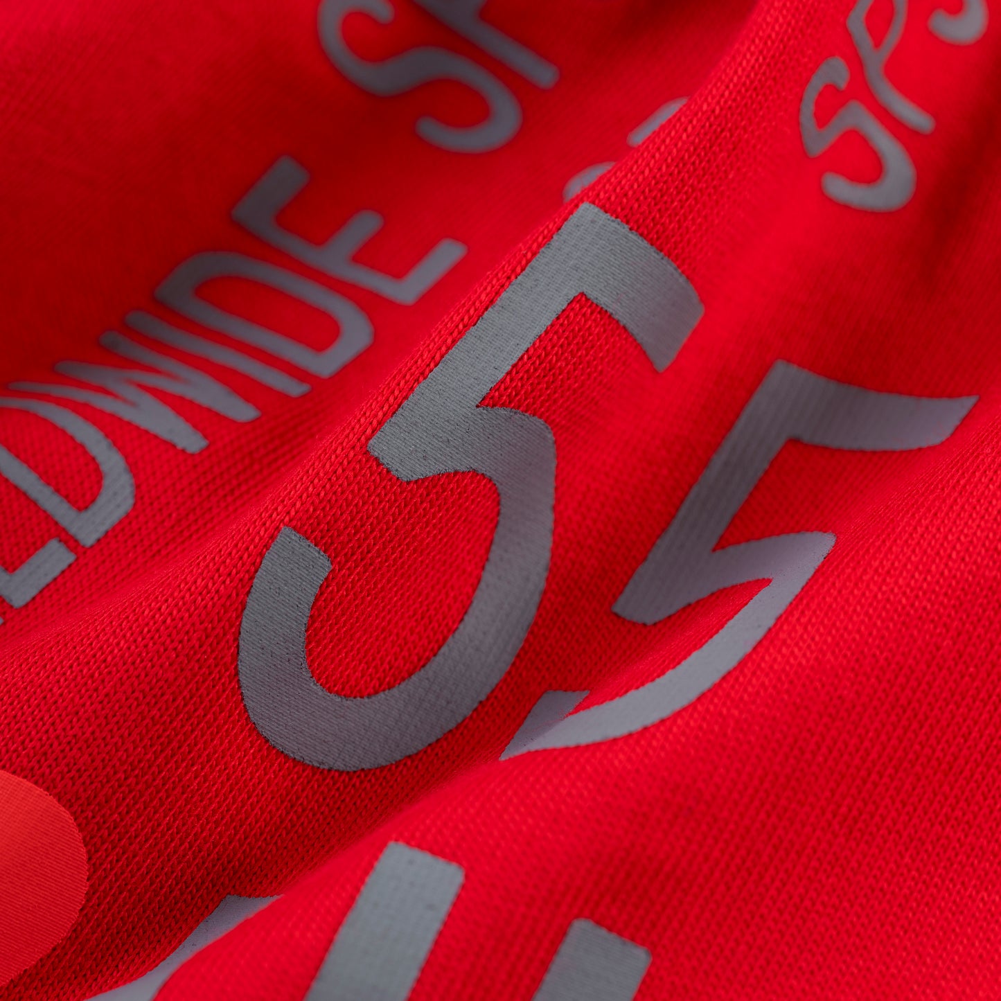RED RALLY RAGLAN LONGSLEEVE
