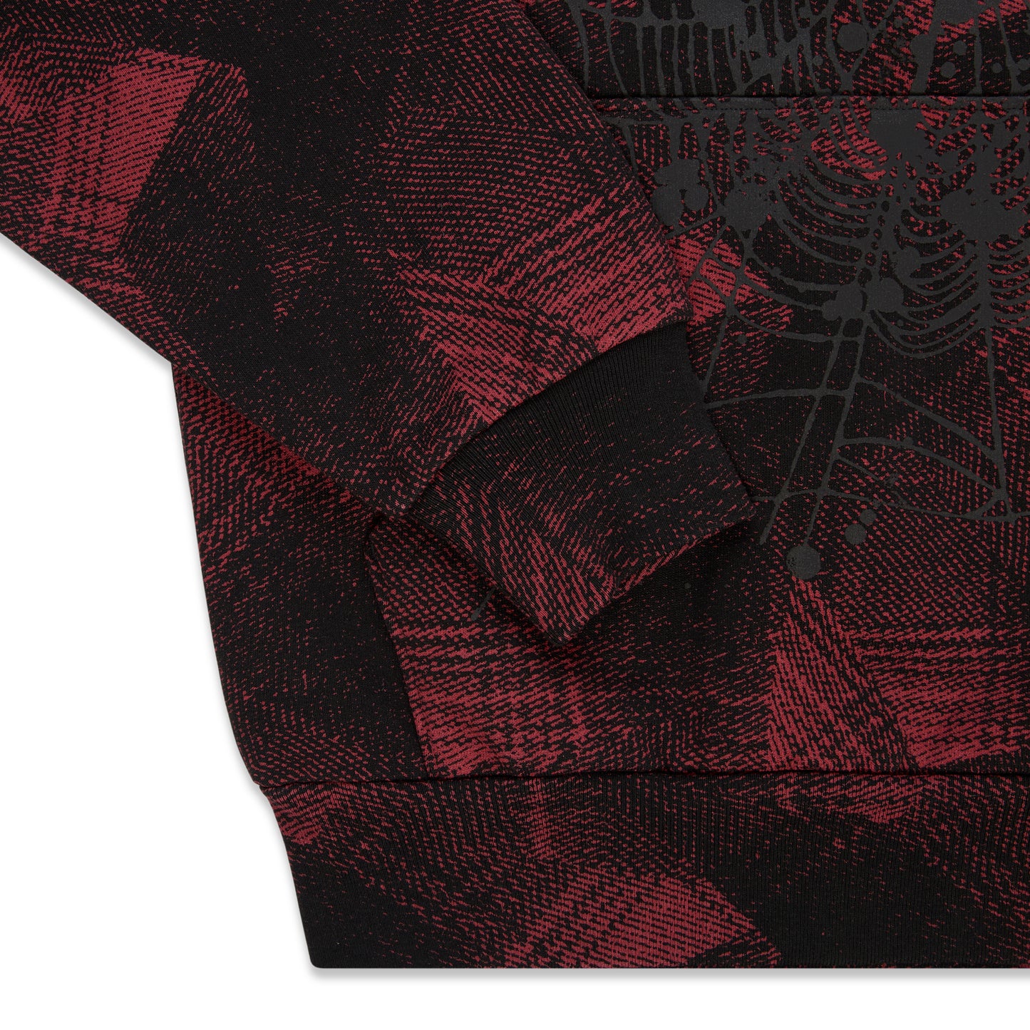PLAID SPLATT HOODIE
