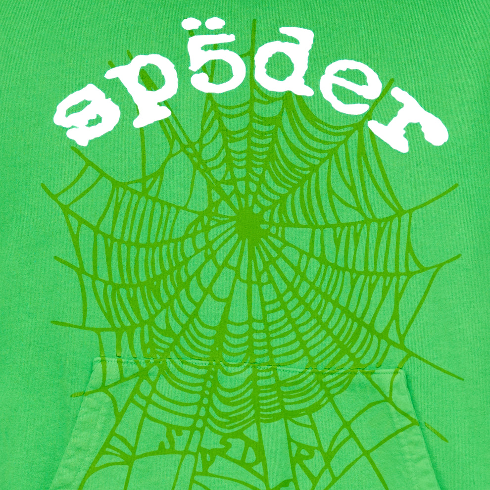 GREEN LEGACY HOODIE DETAIL