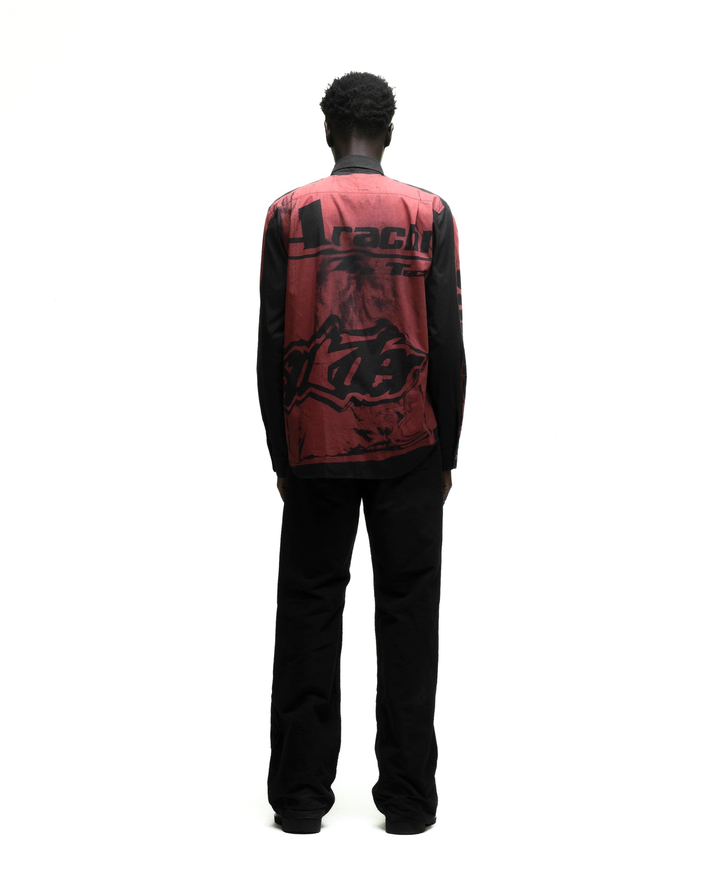 LAP 5 BUTTON UP SHIRT ON MODEL