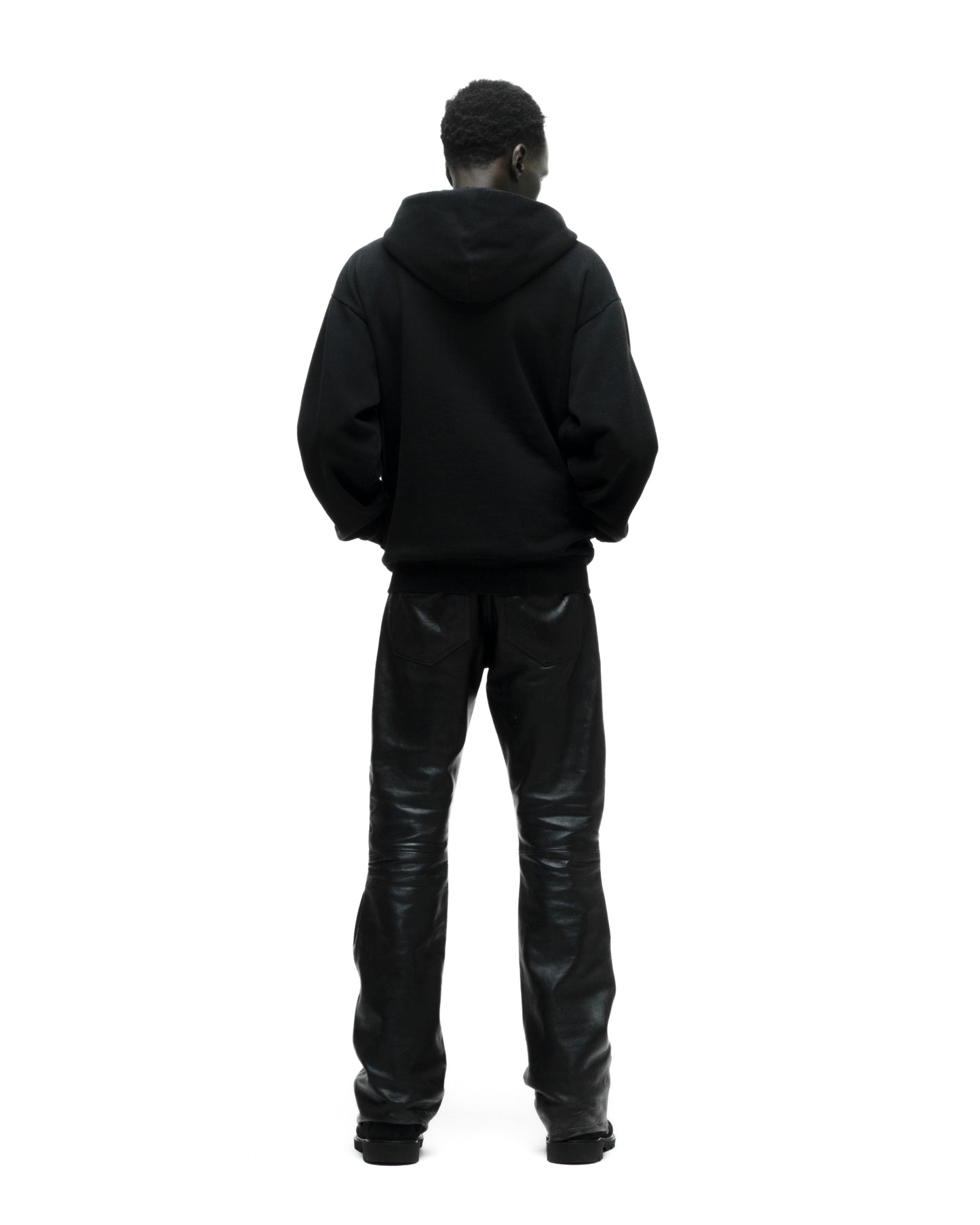 SP555 ZIP HOODIE ON MODEL