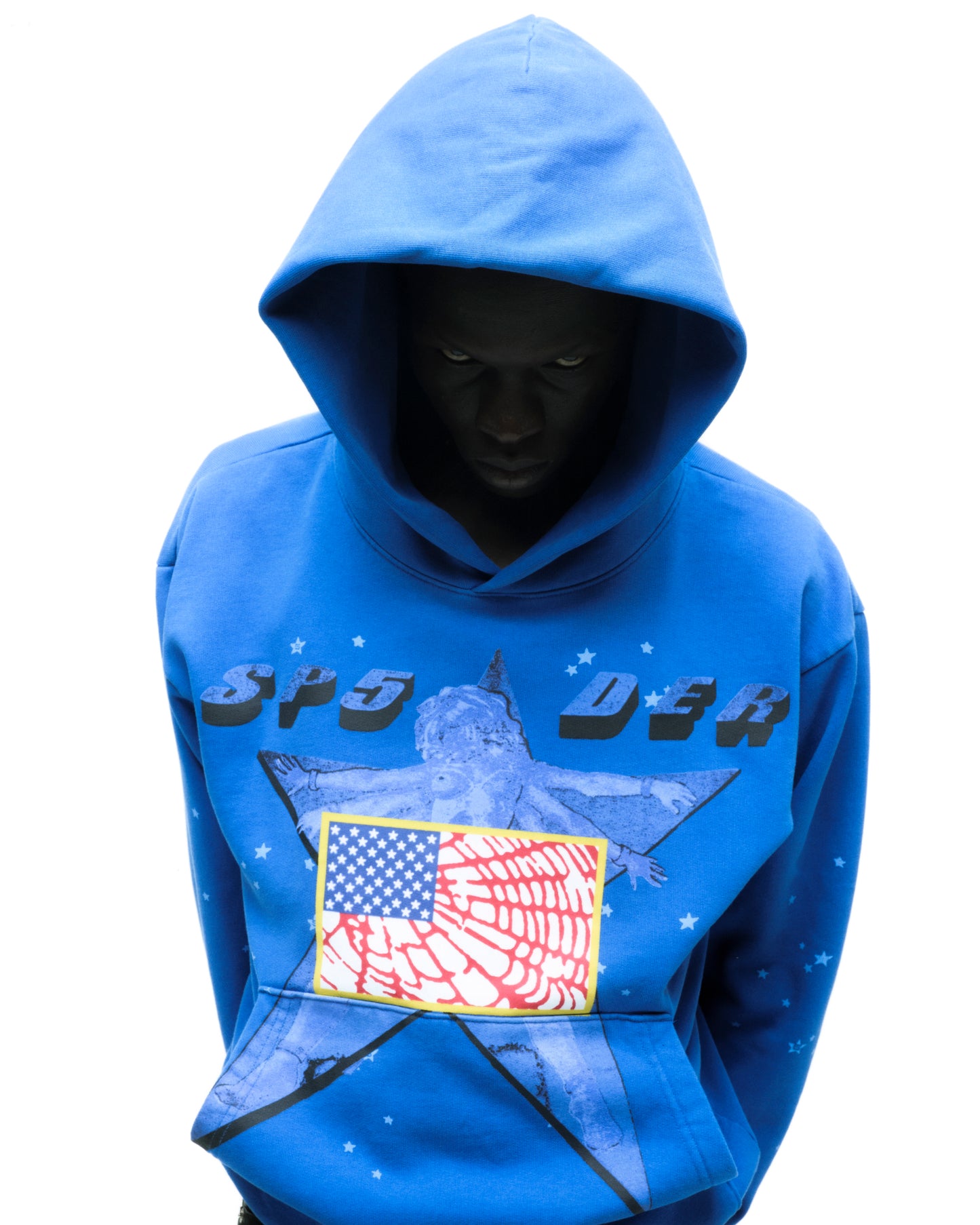 STAR GIRL HOODIE ON MODEL