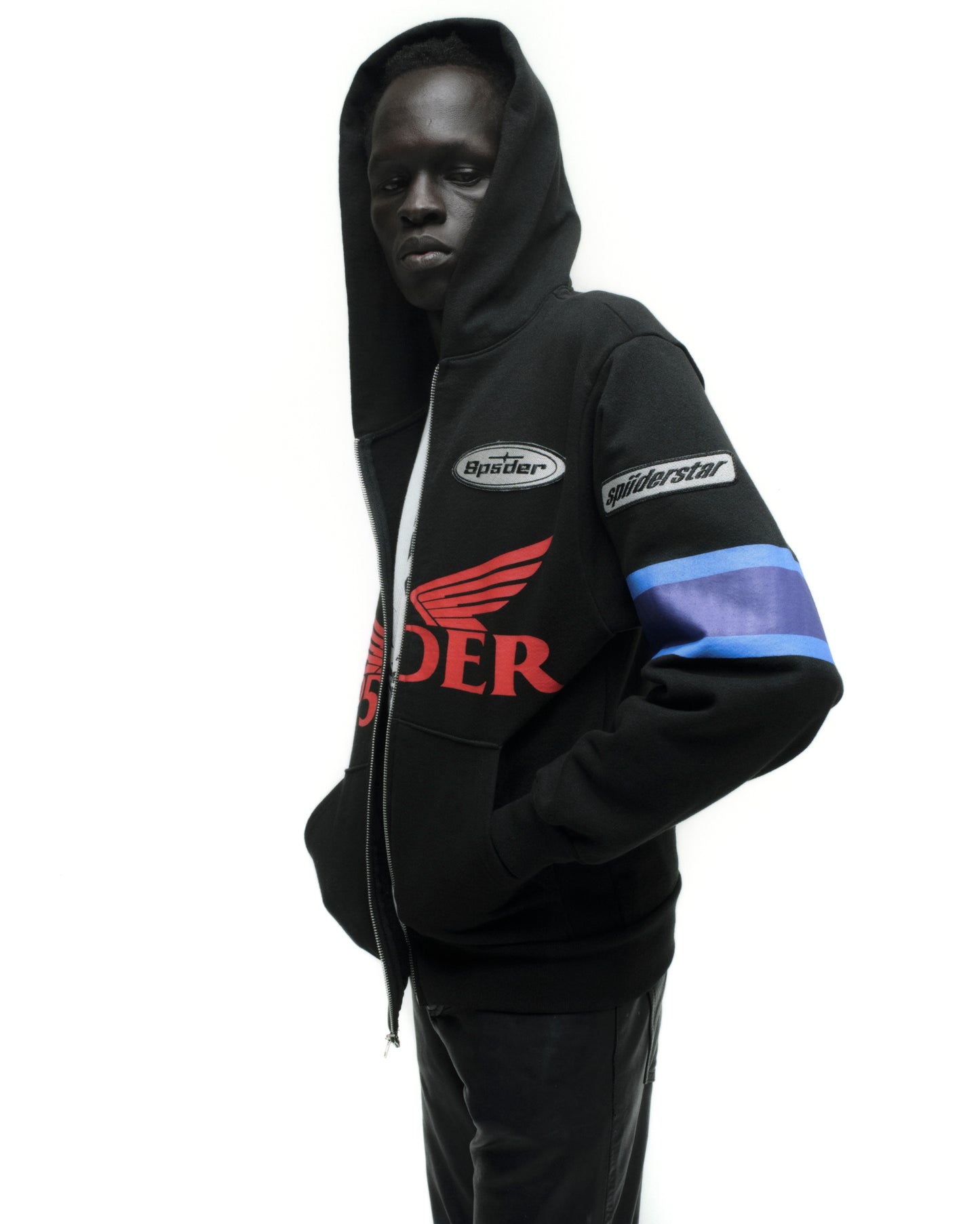 GT ZIP HOODIE ON MODEL