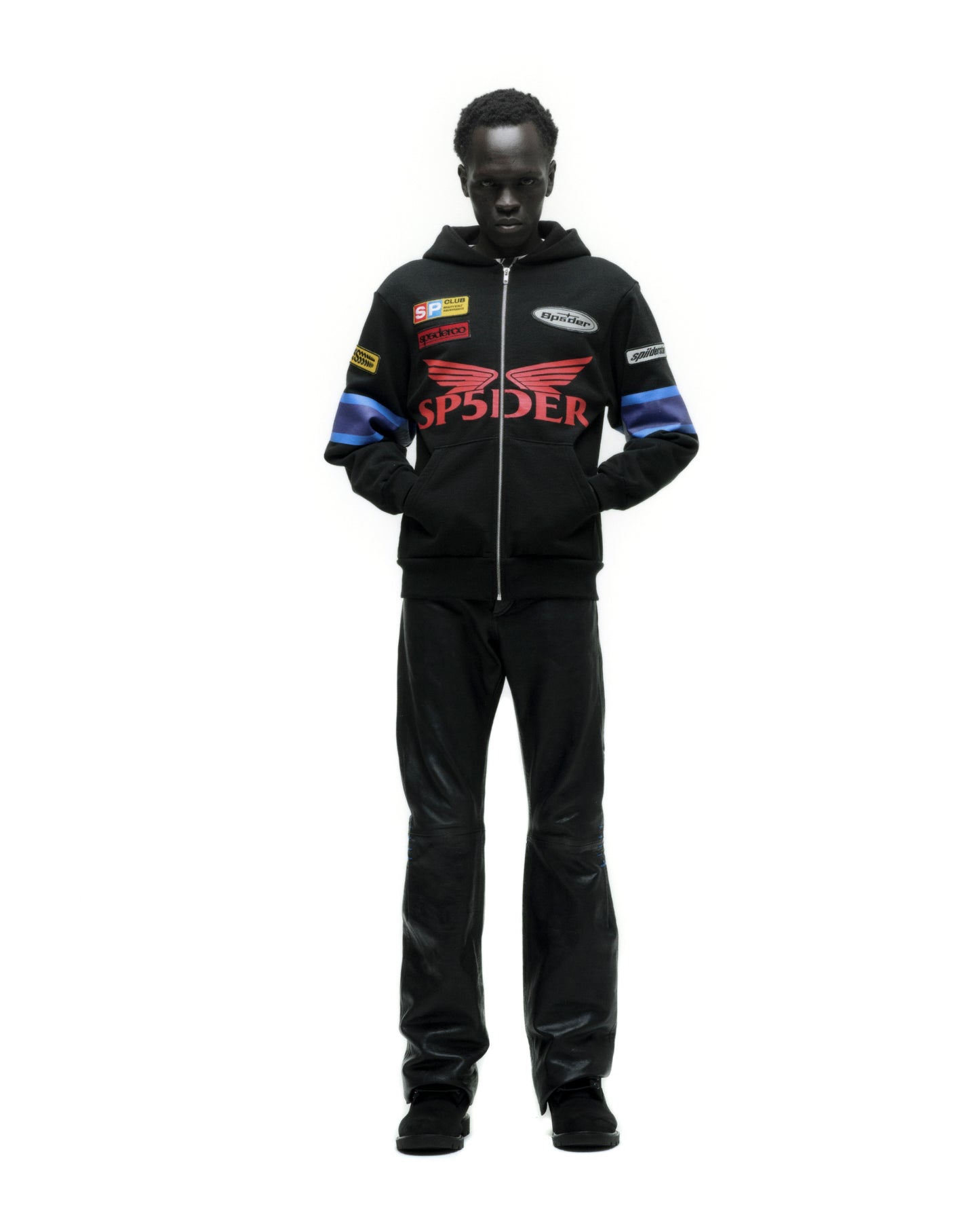 GT ZIP HOODIE ON MODEL