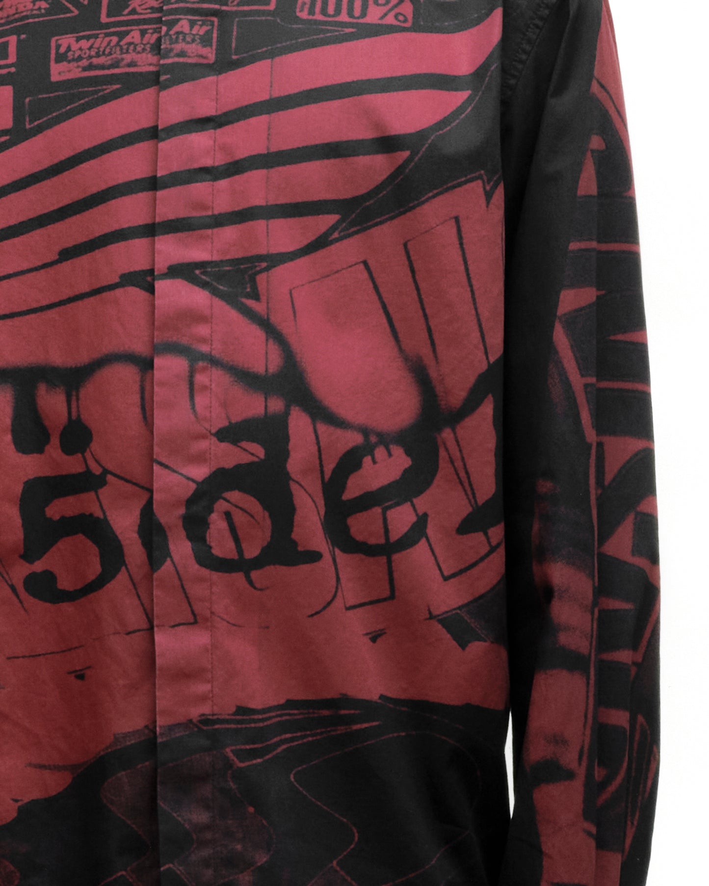 LAP 5 BUTTON UP SHIRT ON MODEL