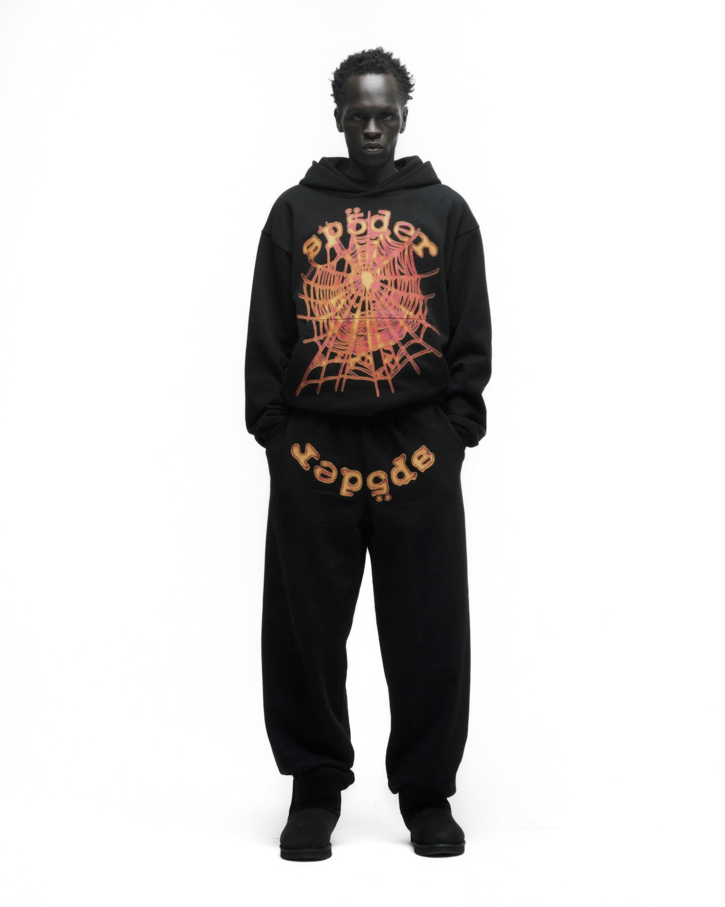 OG WEB V2 HOODIE ON MODEL