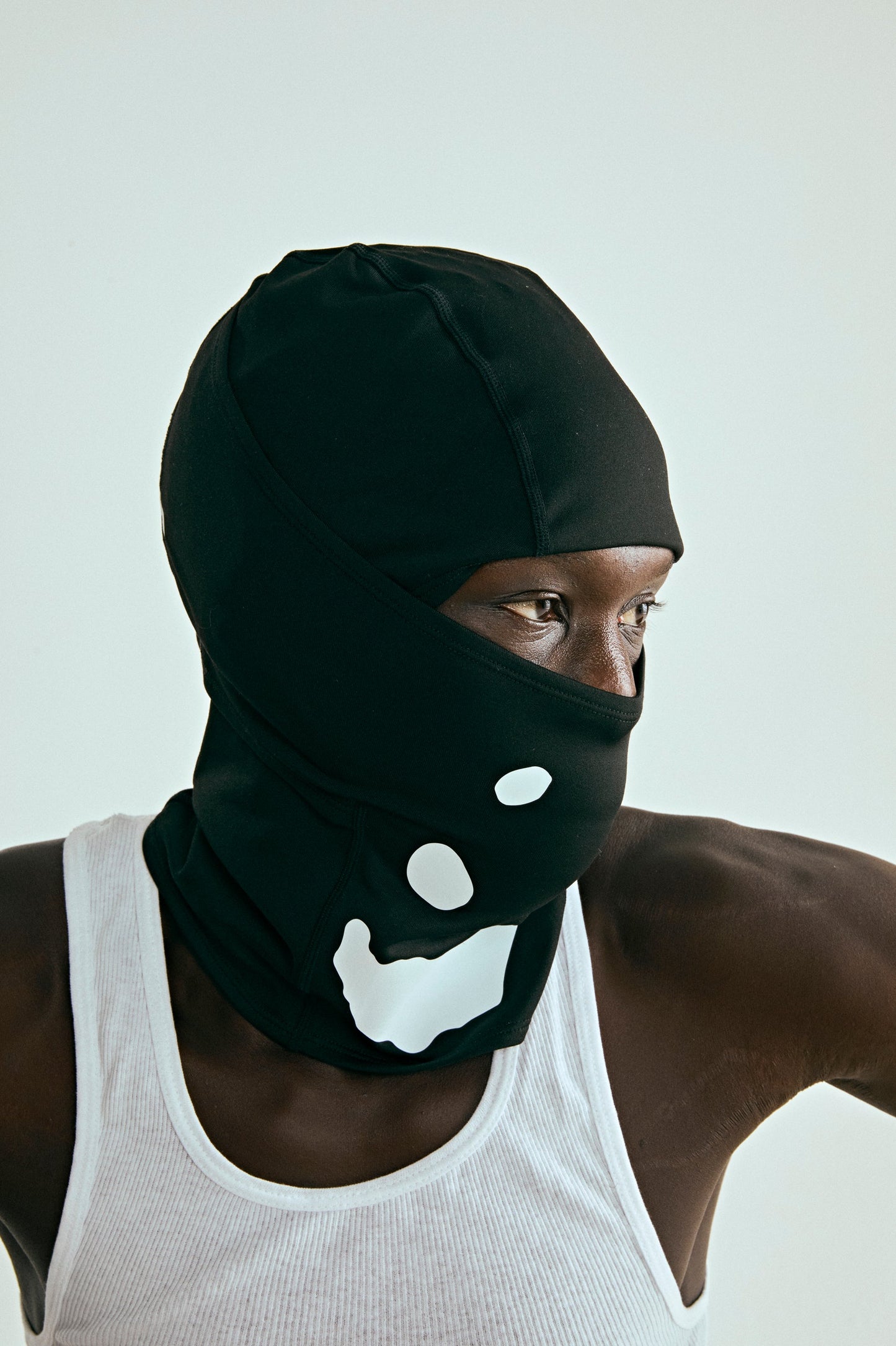 BLACK OG LOGO V2 SHIESTY MASK ON MODEL