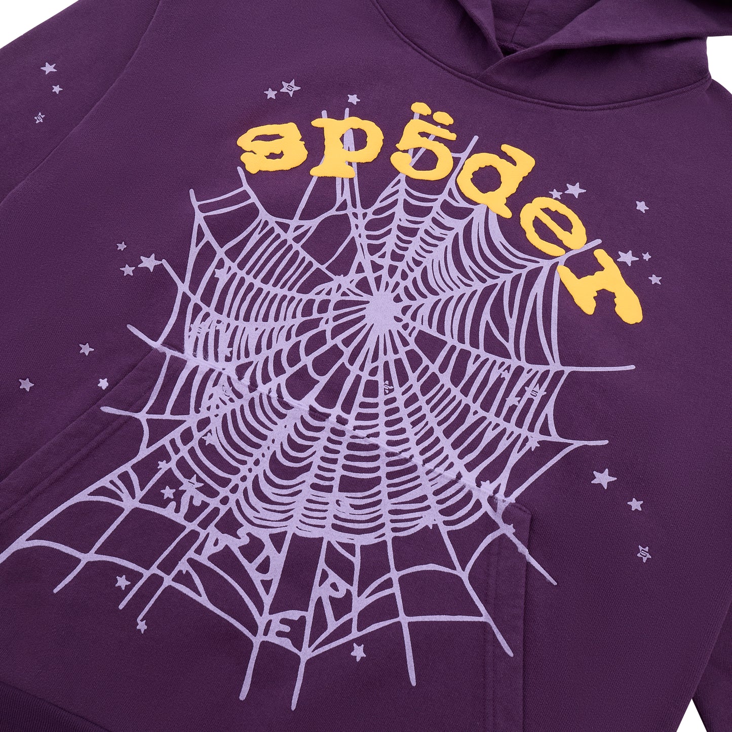 PURPLE STAR OG WEB V2 HOODIE