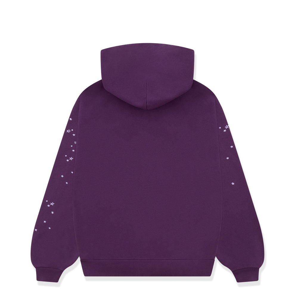 PURPLE STAR OG WEB V2 HOODIE