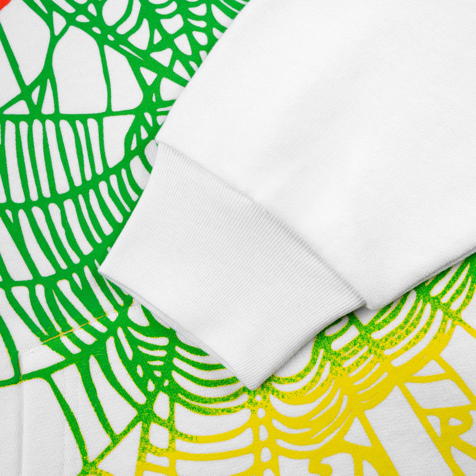 WHITE OG WEB V2 GRADIENT HOODIE