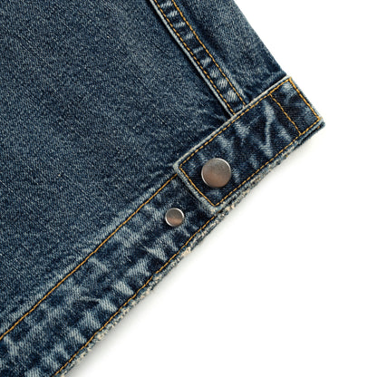 LIGHT BLUE WASH DENIM WORK JACKET