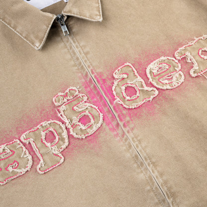 TAN CANVAS WORK JACKET