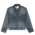 LIGHT BLUE WASH DENIM WORK JACKET