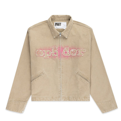 TAN CANVAS WORK JACKET