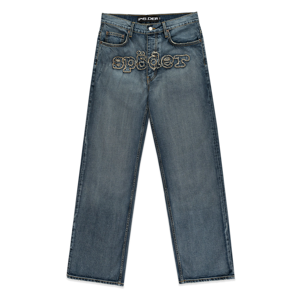 LIGHT BLUE WASH DENIM WORK PANT