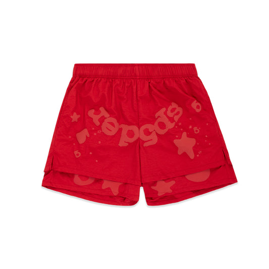 RED BELUGA DOUBLE LAYER SHORT