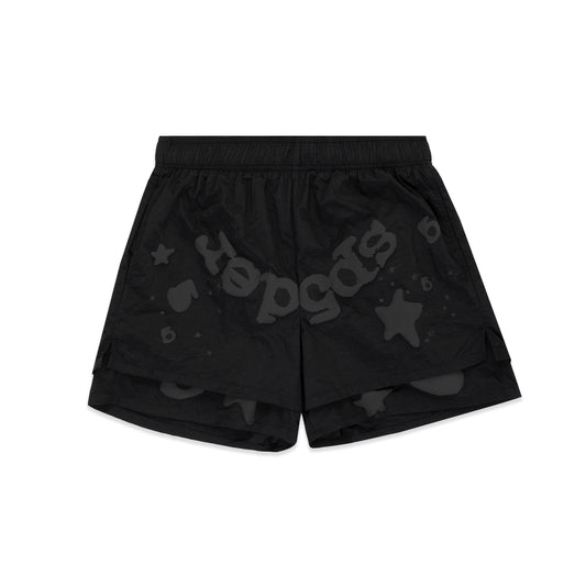 BLACK BELUGA DOUBLE LAYER SHORT