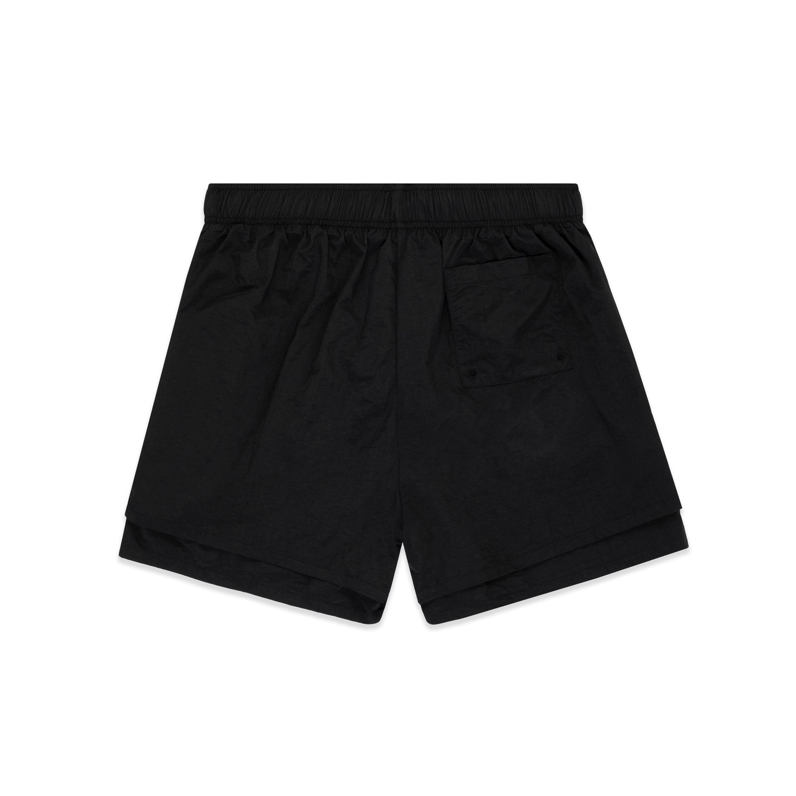 BLACK BELUGA DOUBLE LAYER SHORT
