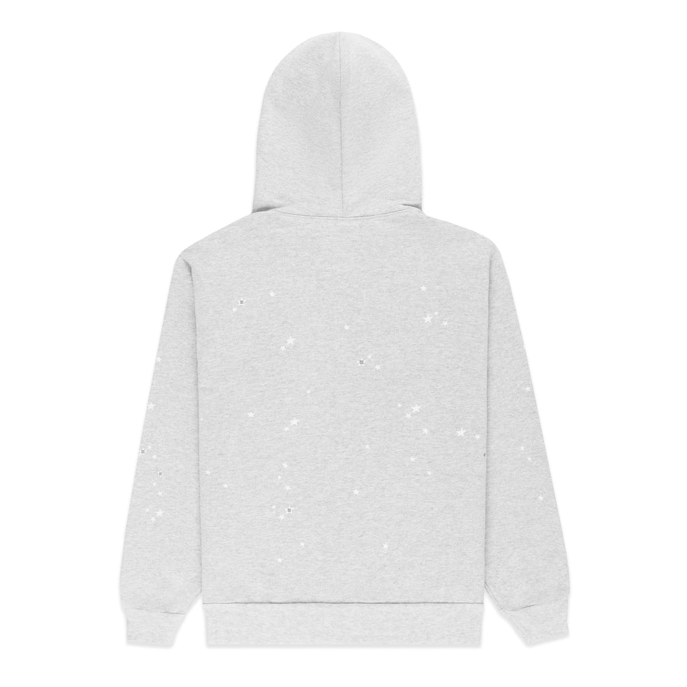 HEATHER GREY ATLANTA FULL ZIP HOODIE