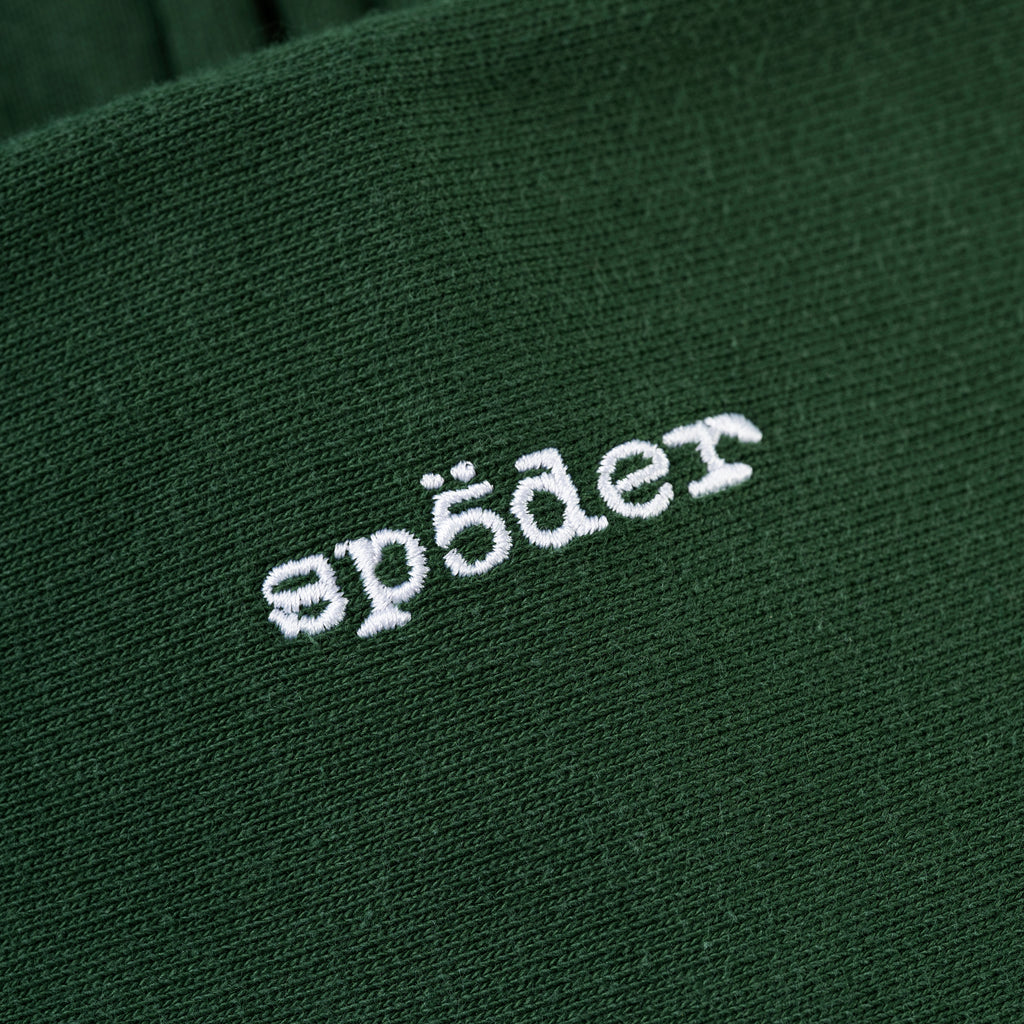 GREEN TRIPLE 5 STITCH ZIP UP