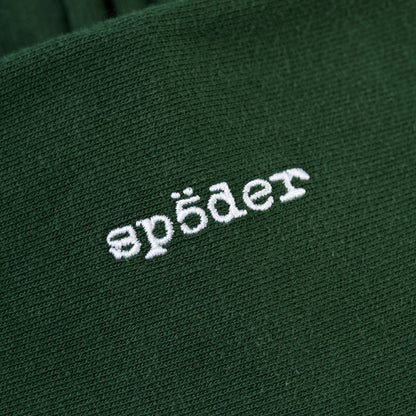 GREEN TRIPLE 5 STITCH ZIP UP