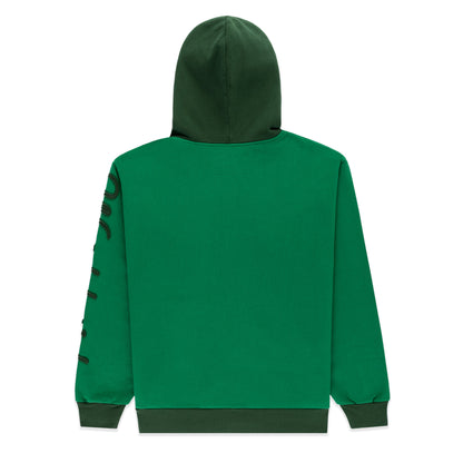 GREEN TRIPLE 5 STITCH ZIP UP