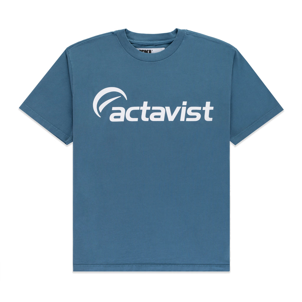 DUSTY BLUE ACTAVIST TEE