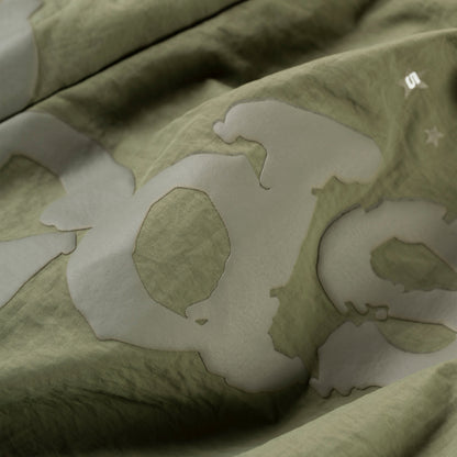 SAGE GREEN OG WEB DOUBLE LAYER SHORTS