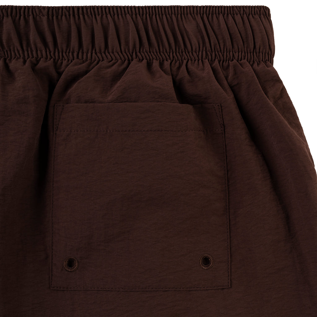 BROWN OG WEB DOUBLE LAYER SHORTS