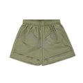 SAGE GREEN OG WEB DOUBLE LAYER SHORTS