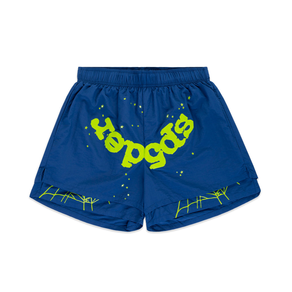 BLUE OG WEB DOUBLE LAYER SHORTS