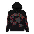 BLACK BELUGA OUTLINE HOODIE