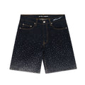 INDIGO STAR DUST DENIM SHORT