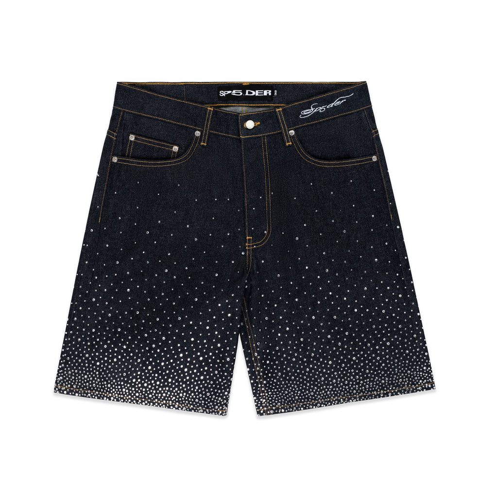 INDIGO STAR DUST DENIM SHORT