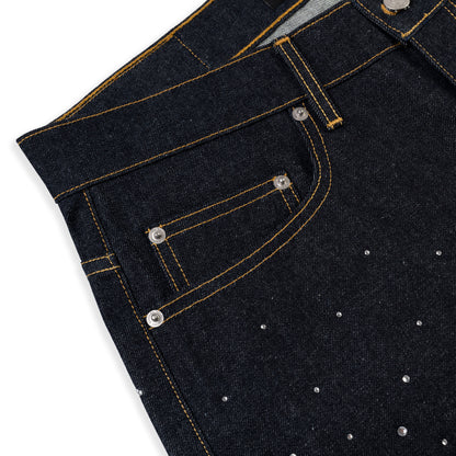 INDIGO STAR DUST DENIM SHORT