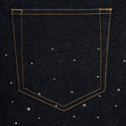 INDIGO STAR DUST DENIM SHORT