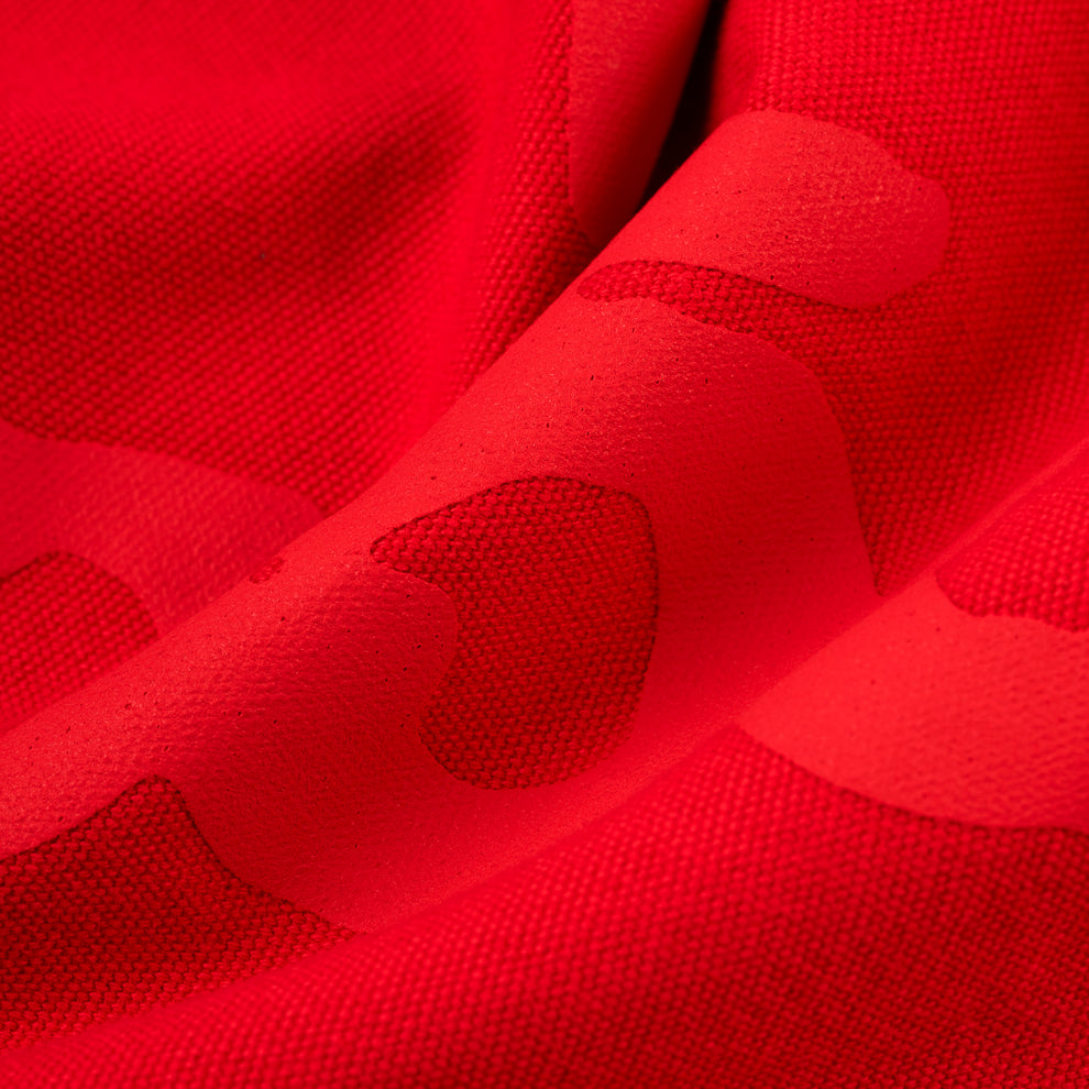 RED BELUGA OVERSIZED TOTE