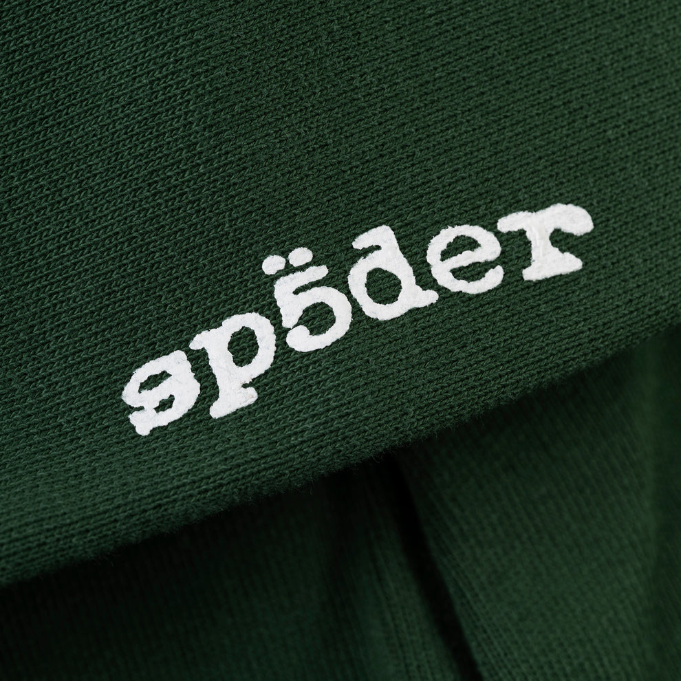 GREEN CAMPERS FIELD ZIP UP HOODIE