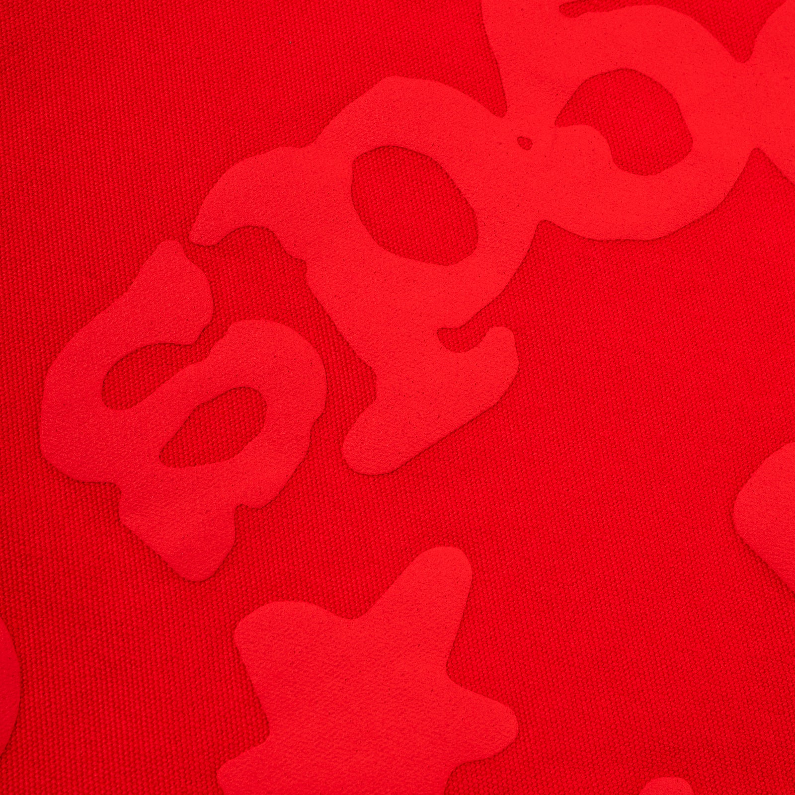 RED BELUGA OVERSIZED TOTE