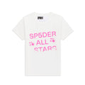 WHITE ALL STAR BABY TEE