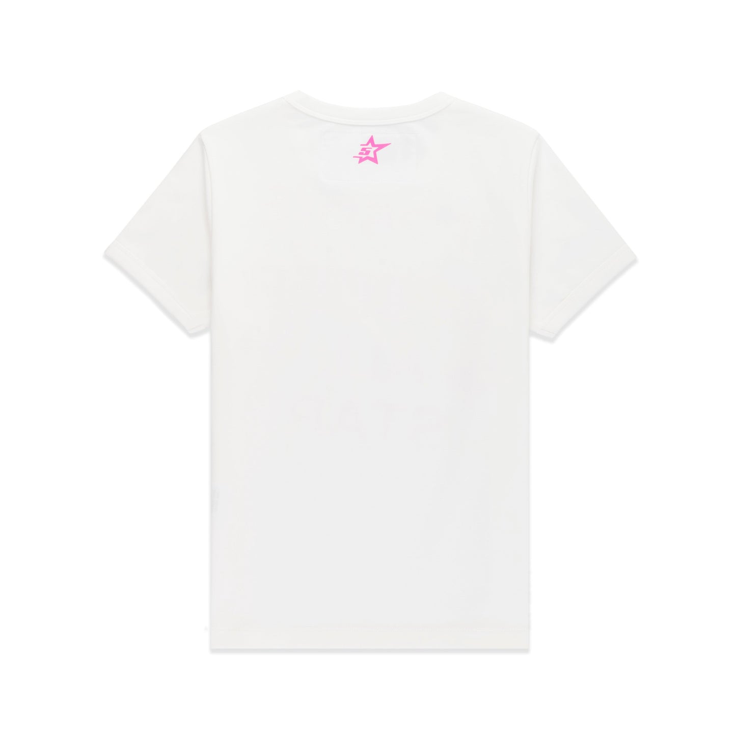 WHITE ALL STAR BABY TEE