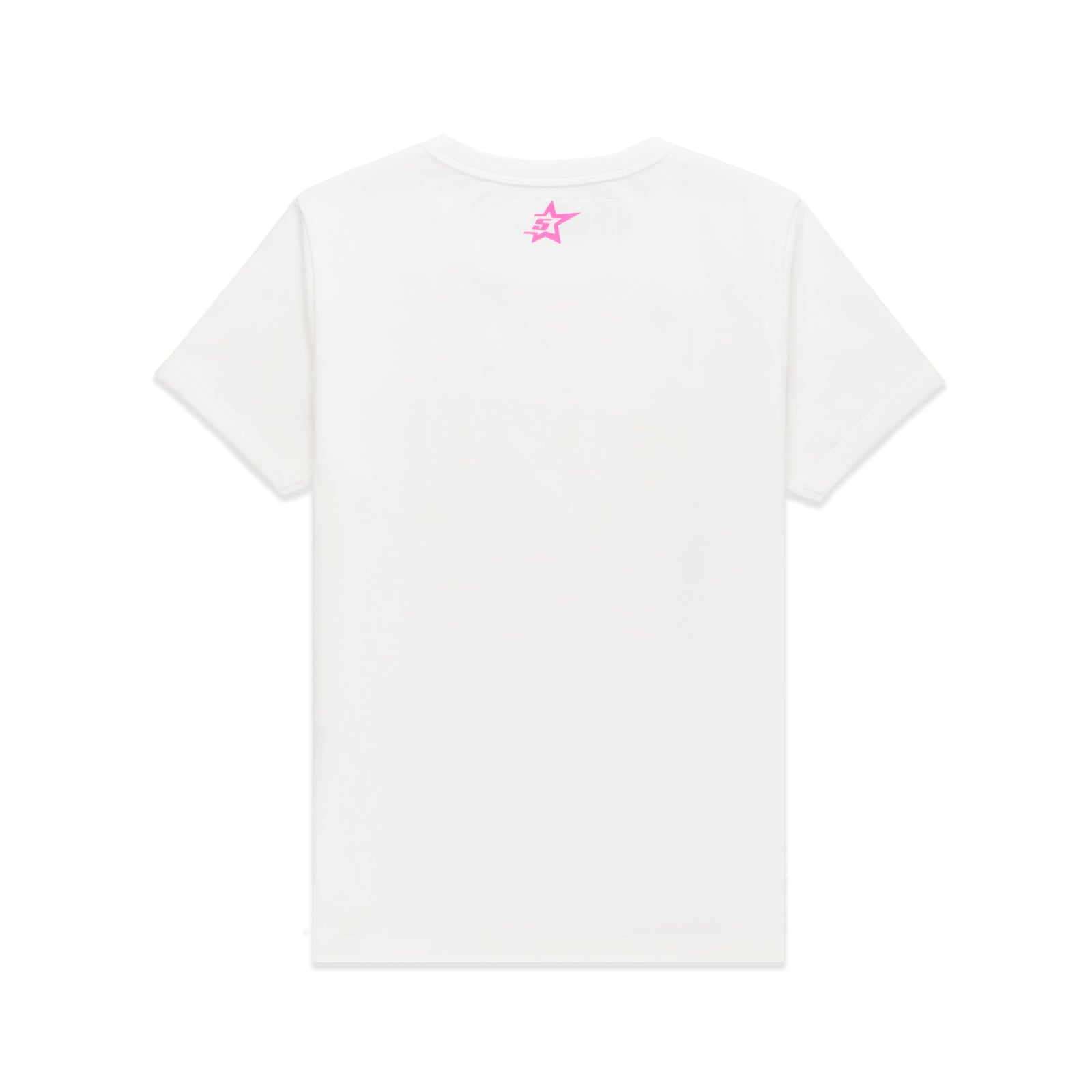WHITE ALL STAR BABY TEE